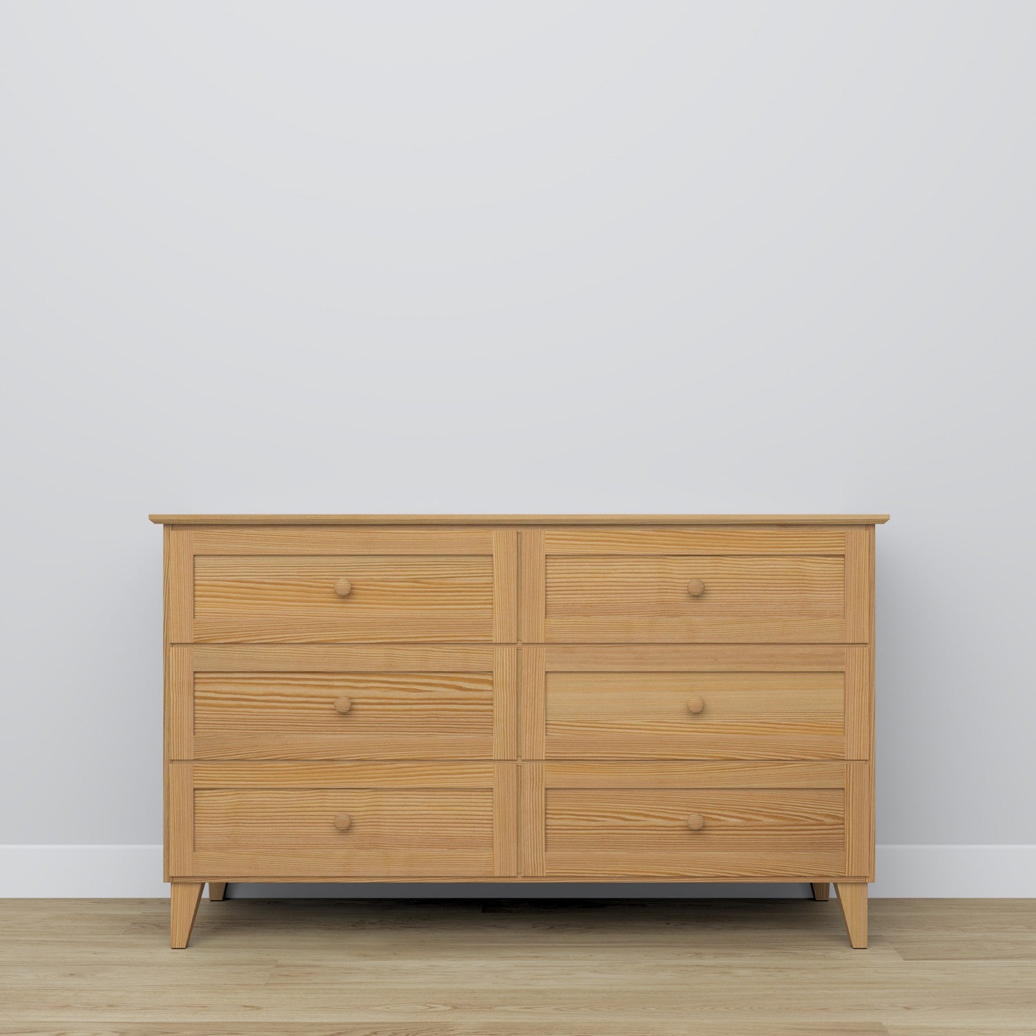 Sosnowa komoda 6S 154 Scandi sosna naturalna