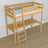 Nizio pine slatted base for loft bed – compatible with every model