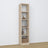 Regał dębowe dąb bielony – salon i gabinet, lite drewno, styl skandynawski Nizio