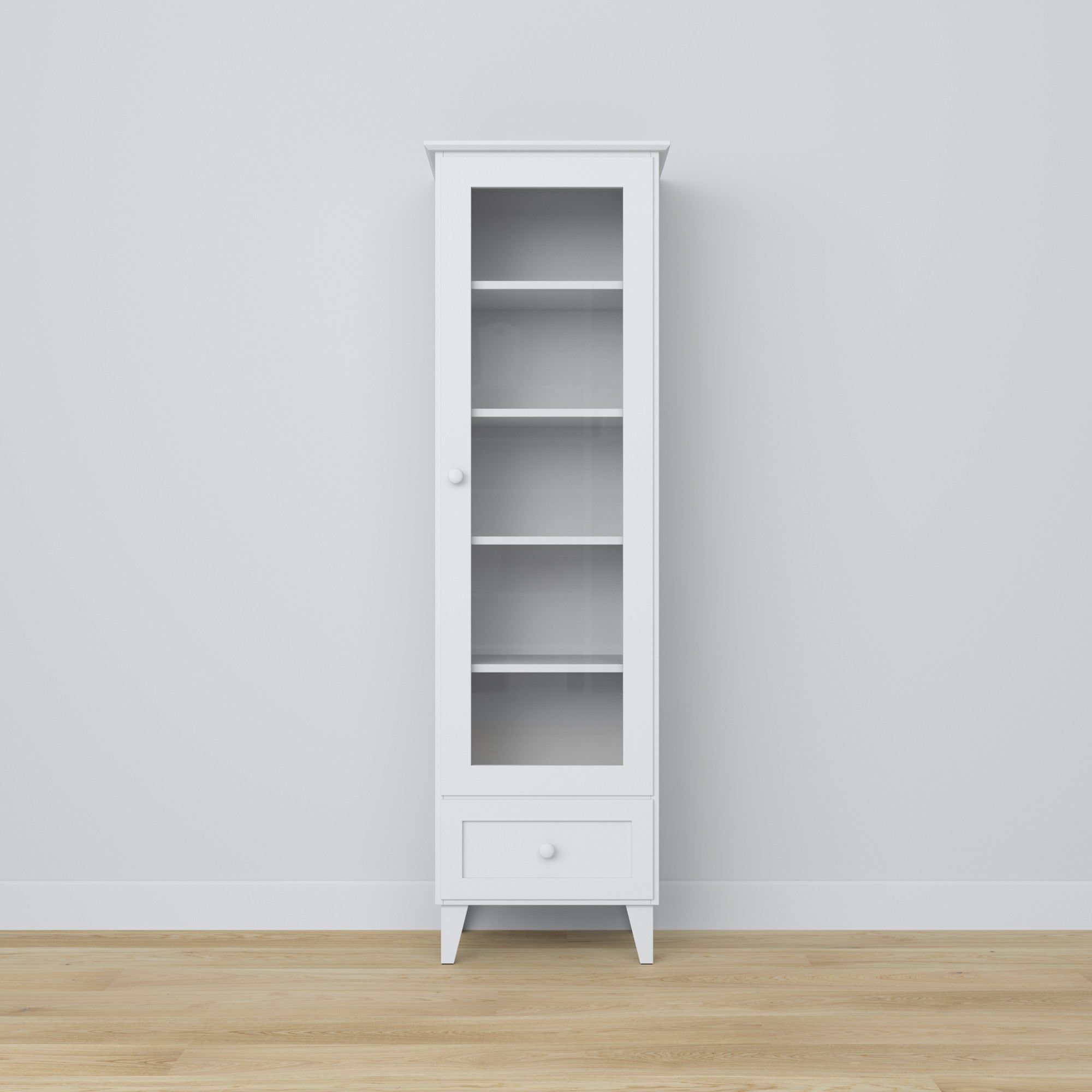 Drewniana witryna 1S 57 Scandi RAL/NCS