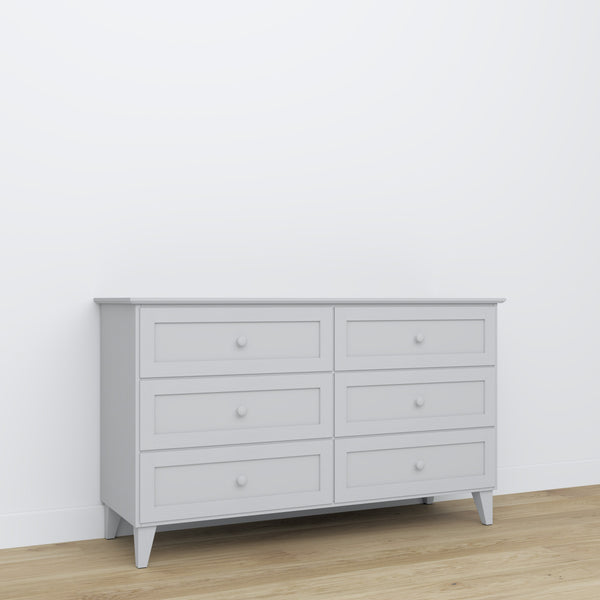 Drewniana komoda 6S 154 Scandi popielaty