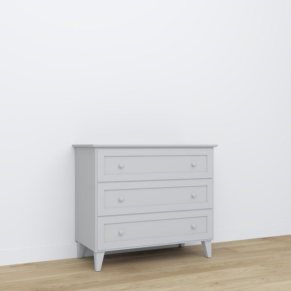 Drewniana komoda 3S 105 Scandi popielaty