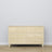 Pine chest of drawers 6S 154 Scandi clear pine