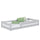 Wooden low bed N02 grey