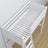 Loft bed white in children’s room – scandi arrangement, wooden