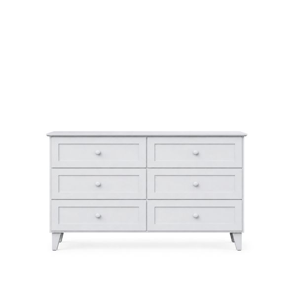 Drewniana komoda 6S 154 Scandi popielaty