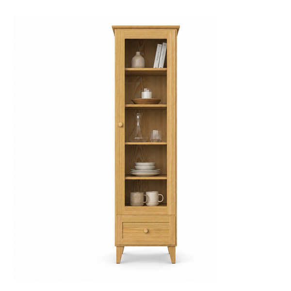 Sosnowa witryna 1S 57 Scandi sosna naturalna